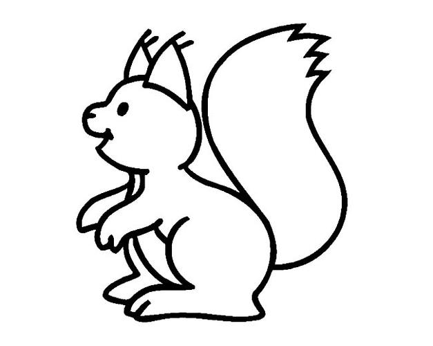 内容包含相关动物简笔画栏目里的卡通小松鼠简笔画动物简笔画儿童简