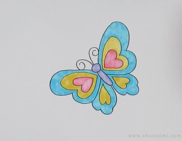 以上内容是关于蝴蝶简笔画怎么画 蝴蝶简笔画步骤的