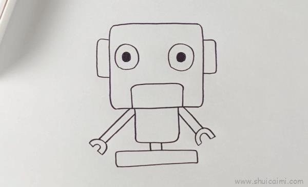 查找更多机器人简笔画机器人怎么画简笔画机器人的画法相关的简笔画