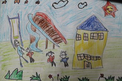 我爱我的幼儿园简笔画我爱我的幼儿园图片欣-77kb