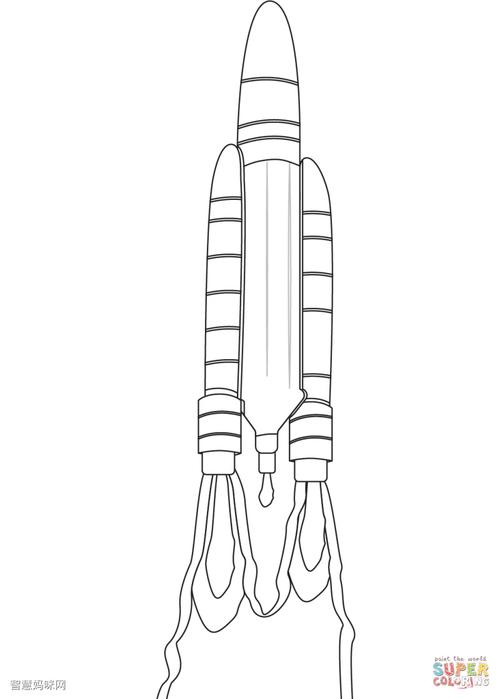 火箭简笔画图片宇宙飞船简笔画火箭简笔画