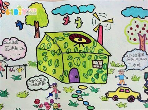 幼儿园以环保为主题的简笔画