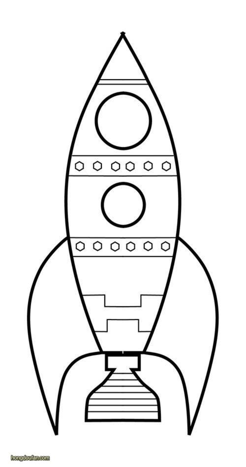 标签人造飞船填色填色图片太空太空简笔画星星简笔画火箭简笔画