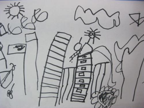 我爱我的幼儿园简笔画小班 简笔画图片大全-蒲城教育文学网