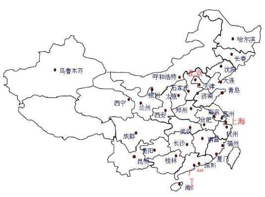 中国地图怎么画地图的画法简笔画图片