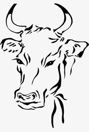 怎么做牛头面具简笔画