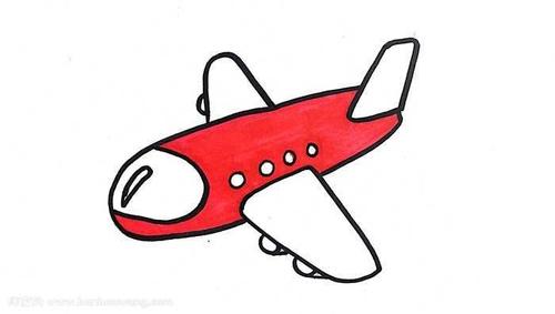 儿童飞机简笔画怎么画