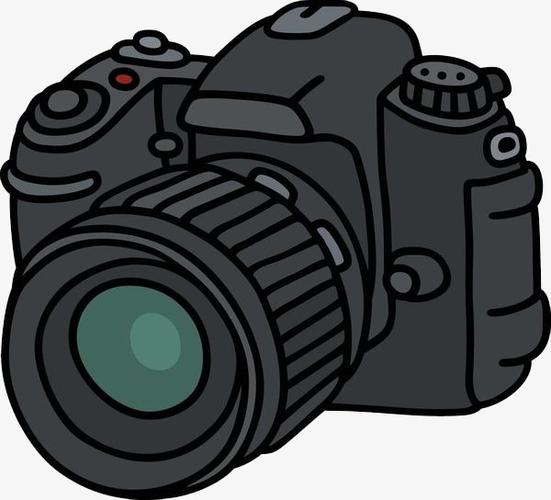 手绘的相机简笔画免抠素材免费下载觅元素