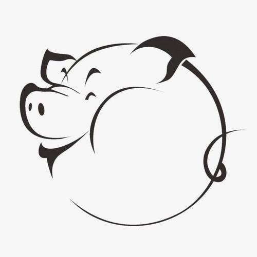 猪年送猪五简笔画猪老顽童特别制作2019.1.7图片来自手机百度
