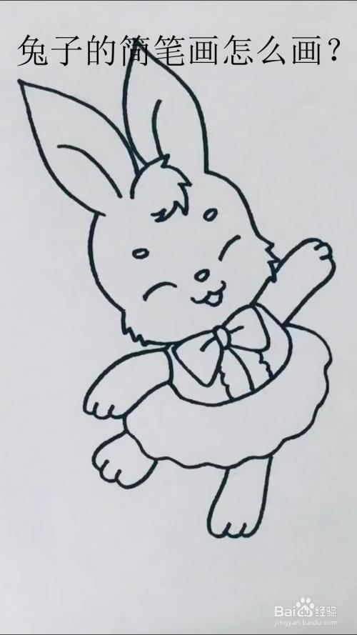 今天小编教大家使用简笔画兔子一起和小编学习吧