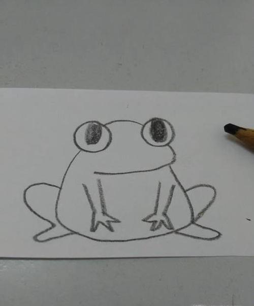 简笔画怎么画青蛙 - 吐客网