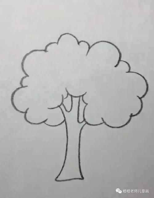 简笔画一棵大树