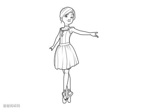 的小女孩简笔画图片-图5跳芭蕾的小女孩简笔画图片-图6跳芭蕾的小女