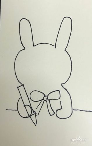 我想画一只兔子的简笔画播放