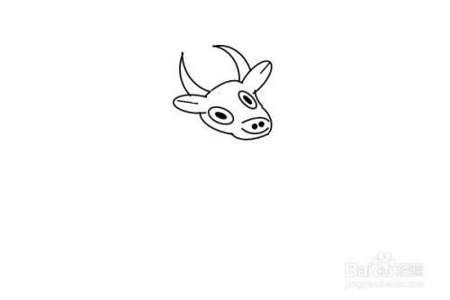 牛的简笔画怎么画