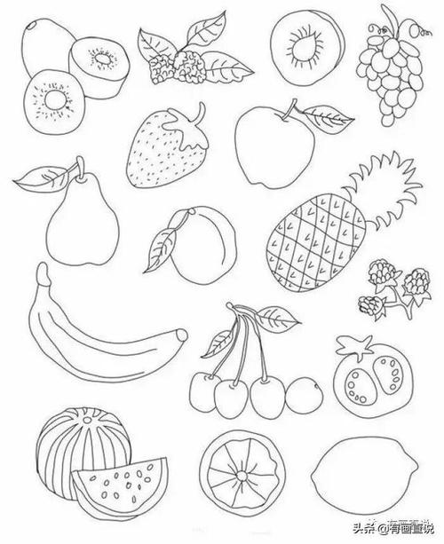 下期我们以专题比如植物动物水果的形式来讲解如何画好简笔画