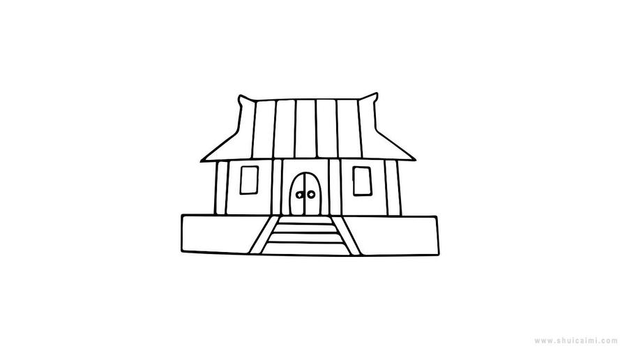 出古代房子的房顶并画出瓦片这一篇文章告诉你古代房子简笔画怎么画