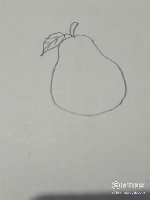 教你画水果梨子的简笔画首发
