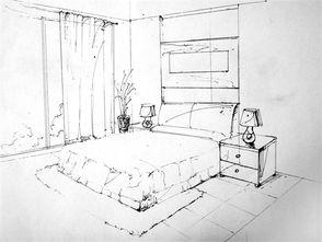 住宅卧室简笔画图片大全集 第2页温馨的卧室简笔画适合挂在卧室的画