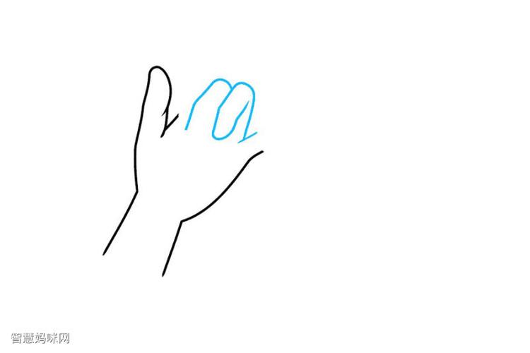 如何画勾手指-图2如何画勾手指-图1简笔画作品完成图