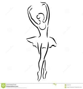 4个动物书着色舞蹈演员孔雀芭蕾美好的舞蹈演员设计例证简笔画 手绘
