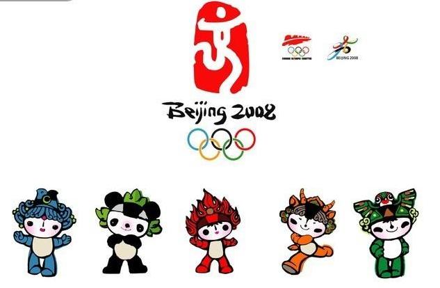 2008年奥运会简笔画