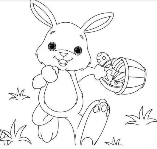 简笔画兔子小兔子卡通简笔画图片