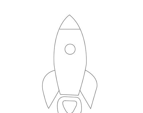 如何画火箭简笔画你需要学习了