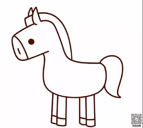 马的简笔画画法步骤图暖羊羊简笔画图片张动漫 卡通 漫画 头像 658327